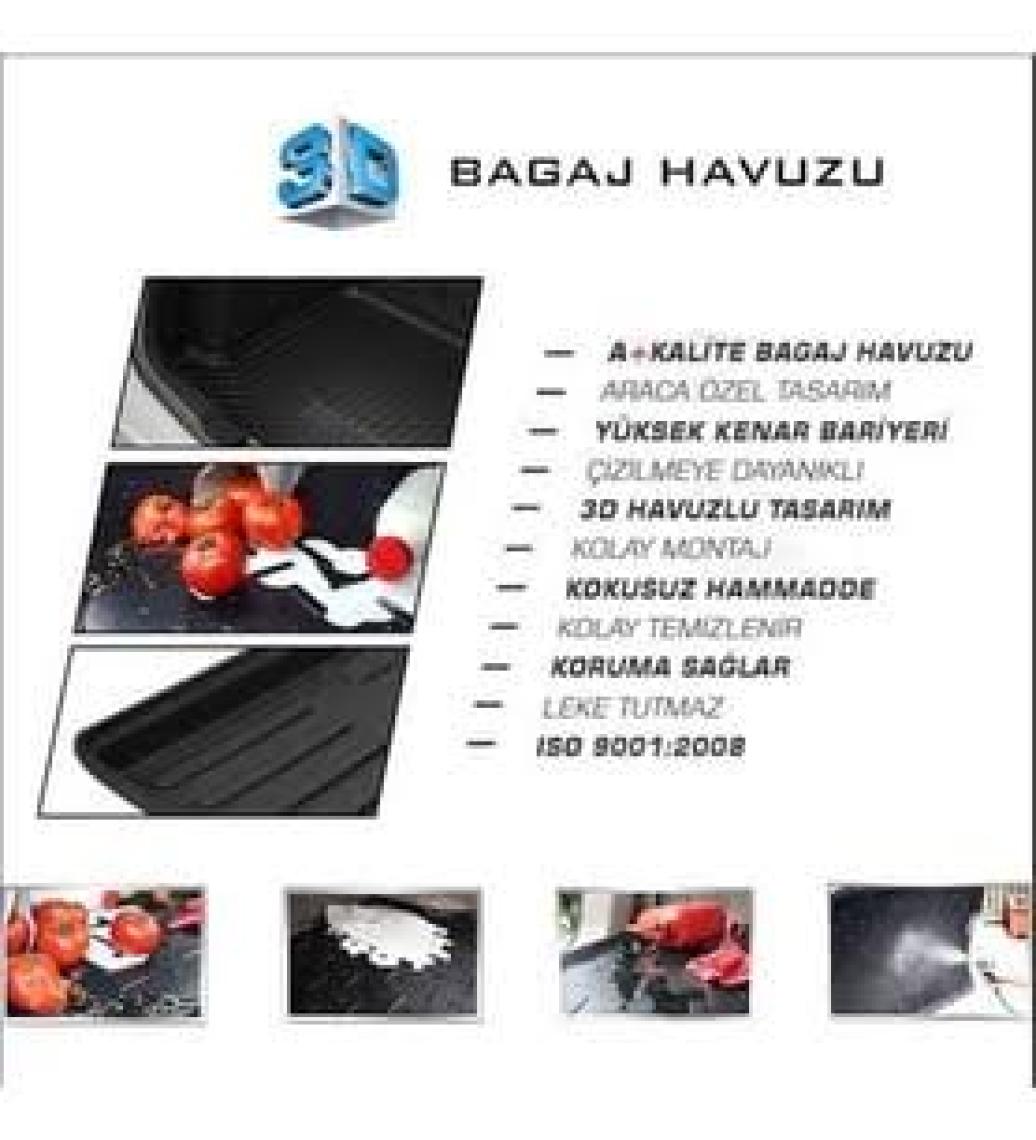 OtoLine Ford Fiesta 2004 Model Bagaj Havuzu