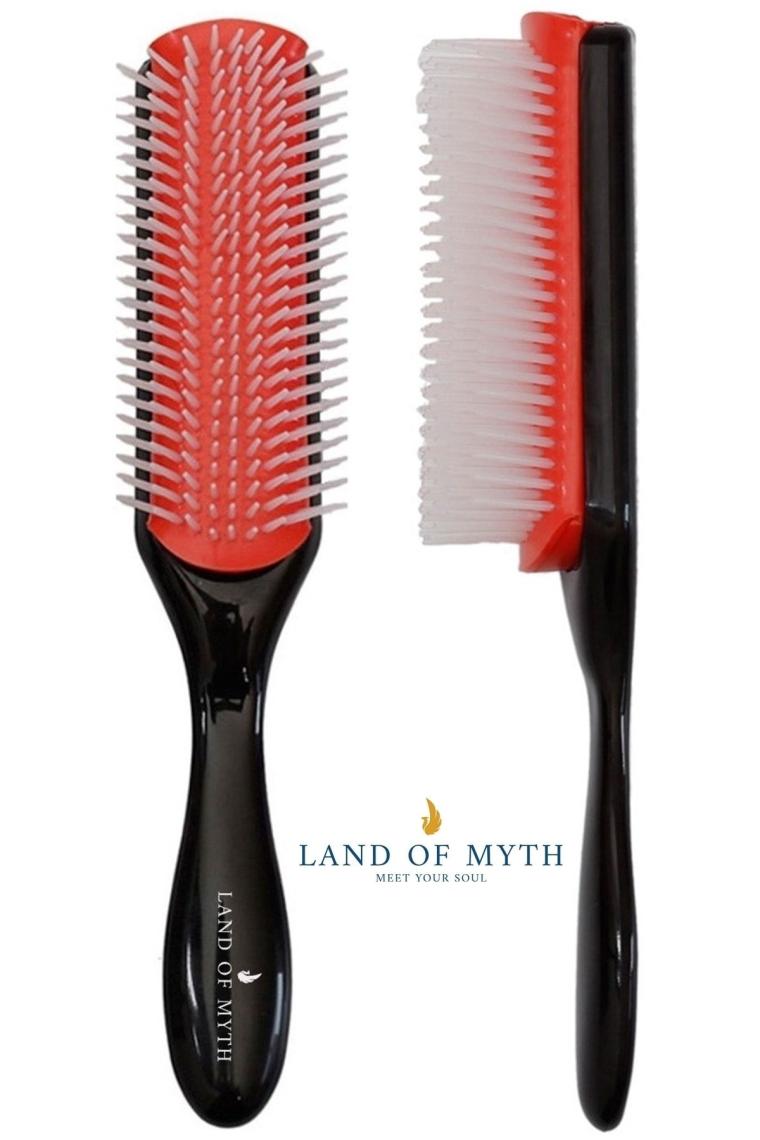 Styling Brush, 9 Sıra Şekillendirme Fırçası, ( Curly Girl ) Kıvırcık Kız Metodu Fırçası