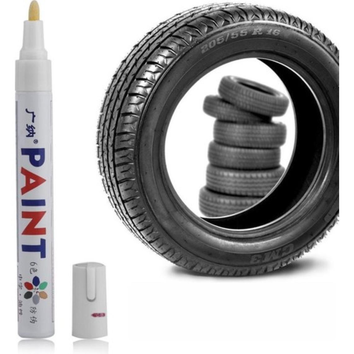 Discount Planet Lastik Yazı Kalemi - Beyaz