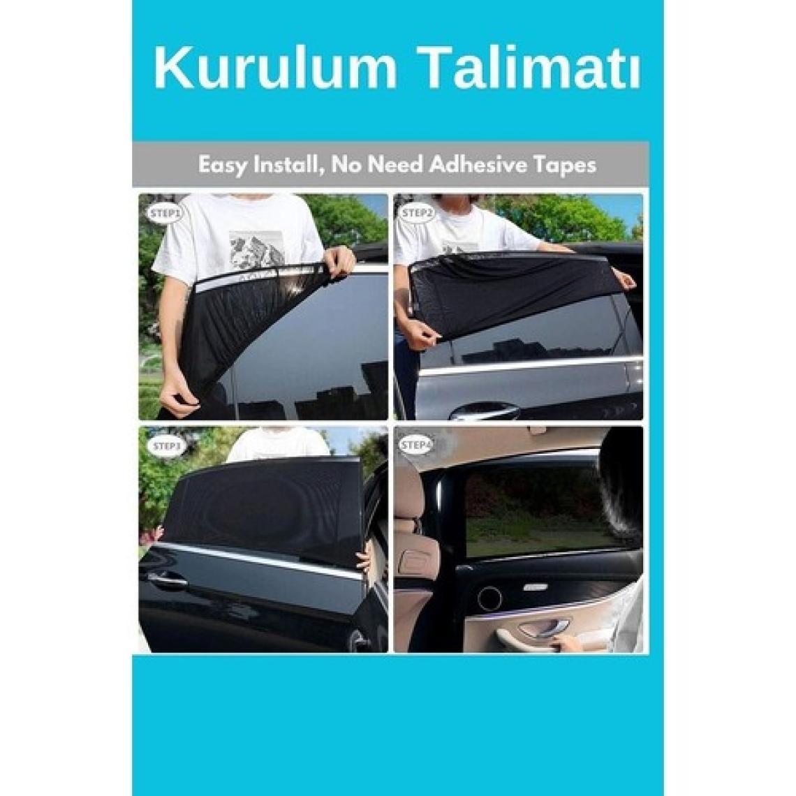 Trobus Citroen C5 Aircross 2017 Sonrası Suv Uyumlu Yan Cam Güneşliği Ön Veya Arka