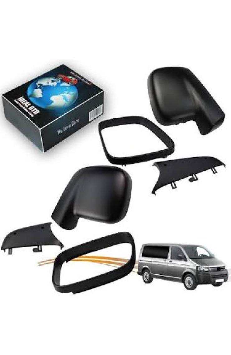 İdeal Otomotiv Vw Transporter T5 Caddy 3 Dış Ayna Kapak Seti Sağ & Sol
