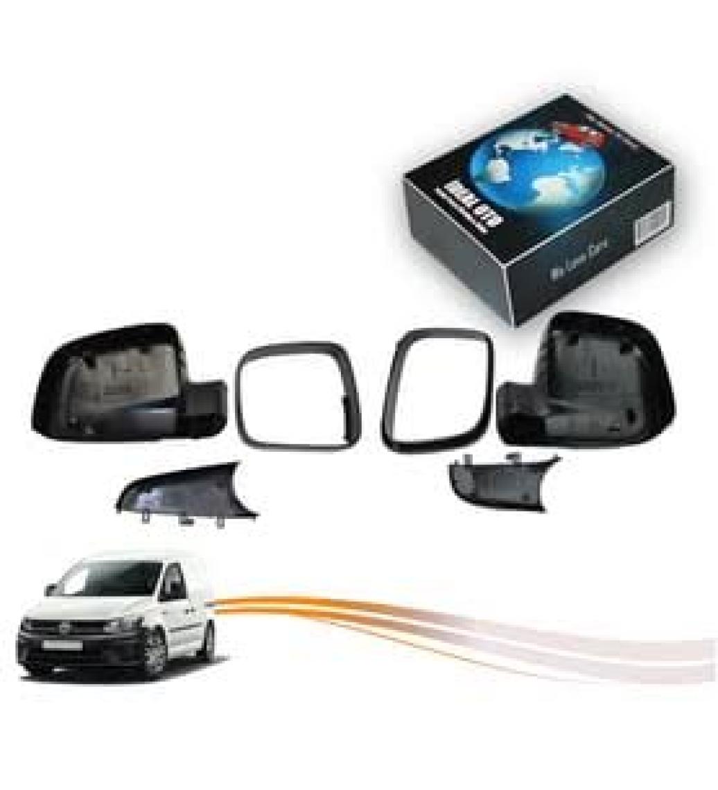 İdeal Otomotiv Vw Transporter T5 Caddy 3 Dış Ayna Kapak Seti Sağ & Sol