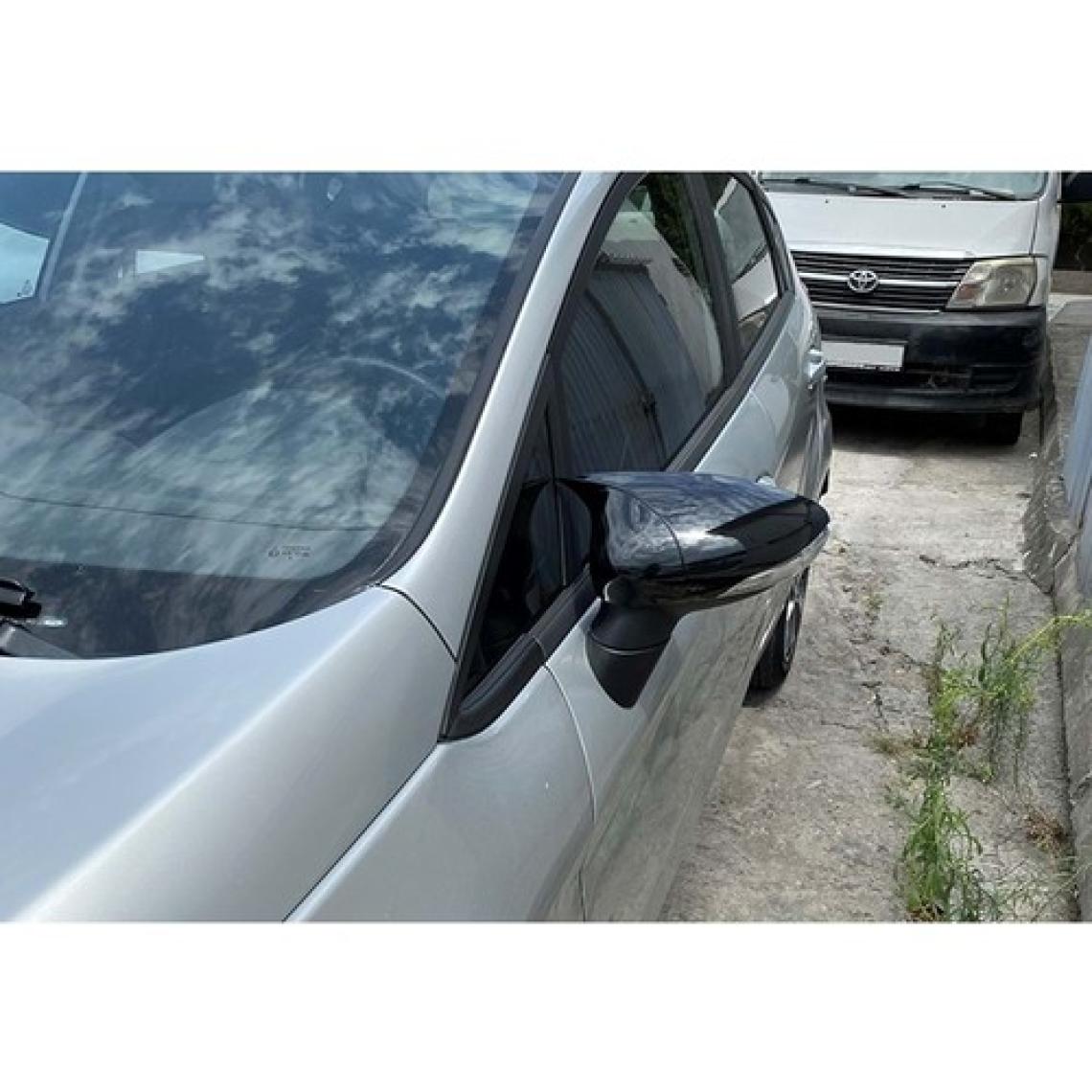 Ford Fiesta Mk6 Batman Yarasa Ayna Kapağı Piano Black / 2008-2017