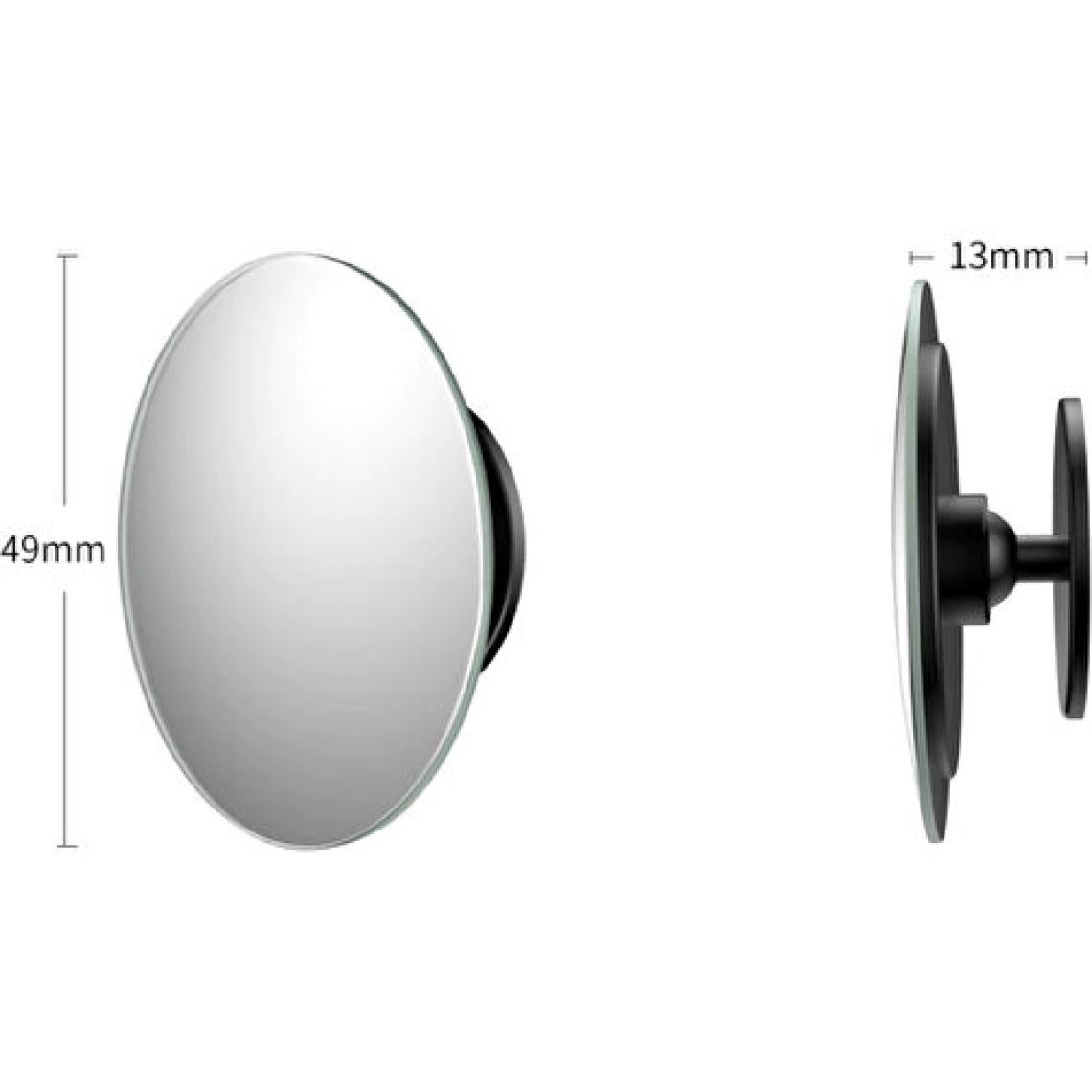 Baseus Full-Vision 2 Adet Mini Geri Görüş Aynası,Kör Nokta Aynası