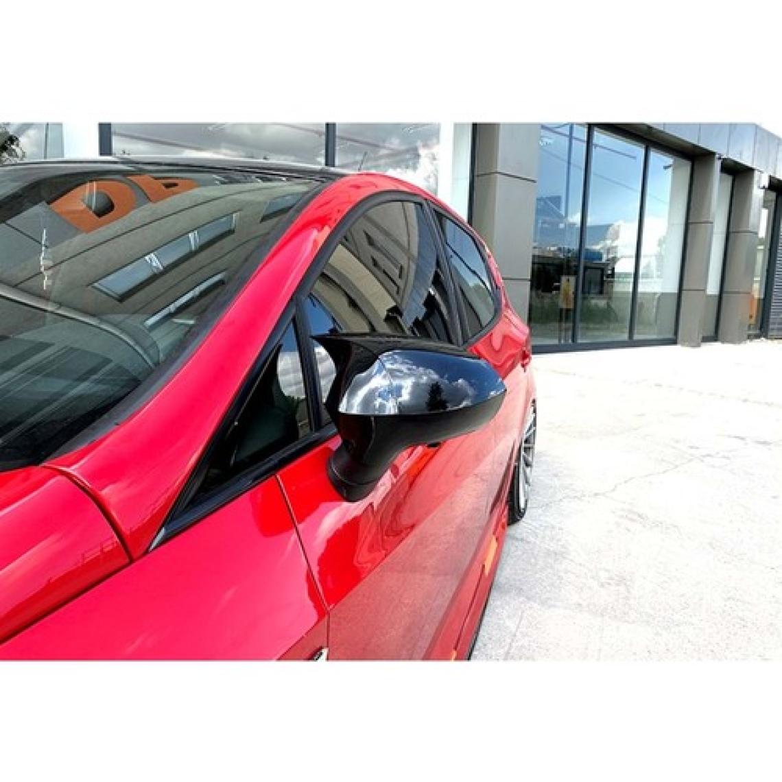 Seat Ibiza 4 Batman Yarasa Ayna Kapağı Piano Black / 2008-2017