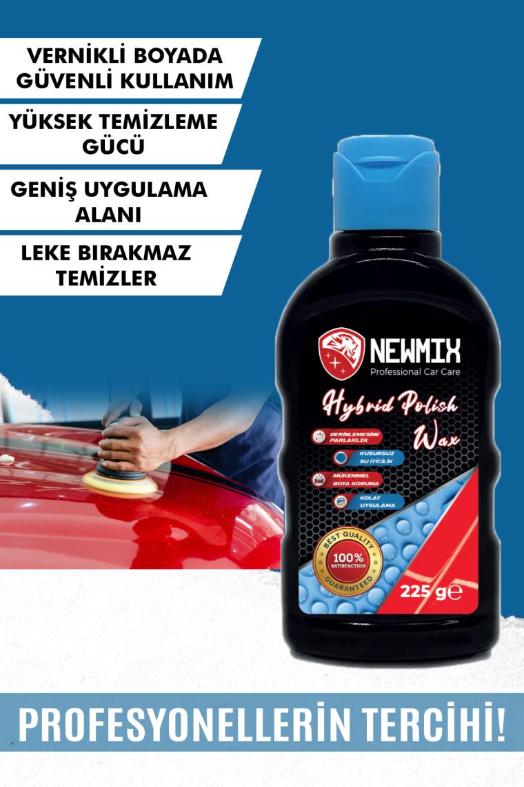 Newmix Hybrid Polish Wax 175 Gr Ve Sünger