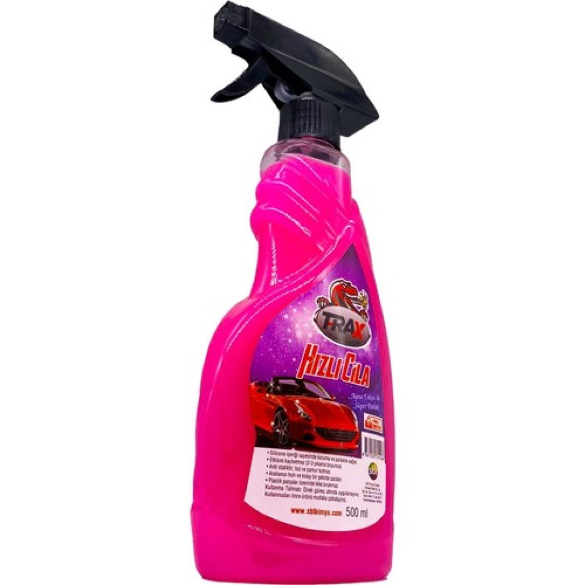 Trax Hızlı Cila Süper Etkili Araba Oto Cilası Muhteşem Parlaklık Üstün Koruma 500 ml