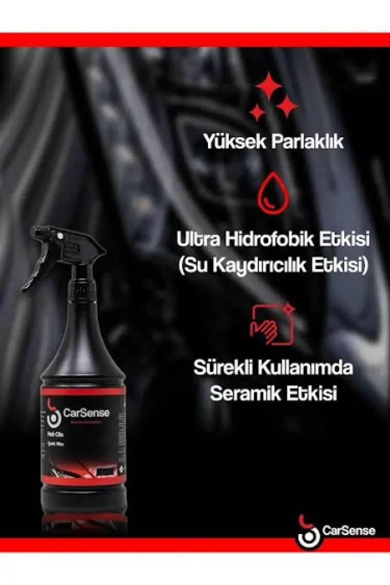 Carsense Hızlı Cila Seramik Etkili Boya Koruma 1000 ml
