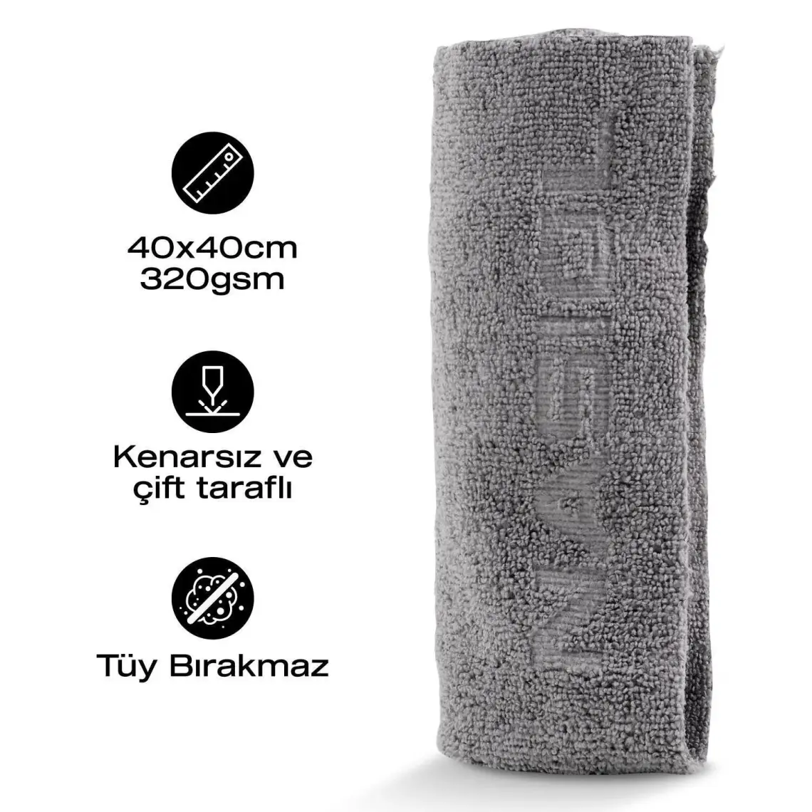 Nasiol-SET 21-Rapidshine Araç Hızlı Nano Detay Spreyi ve Mikrofiber Detailing Bez (2Adt) Seti