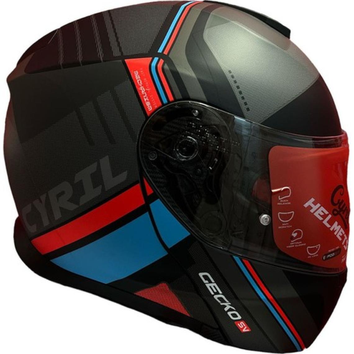MT Cyrıl Çene Açılır Vizörlü Kask