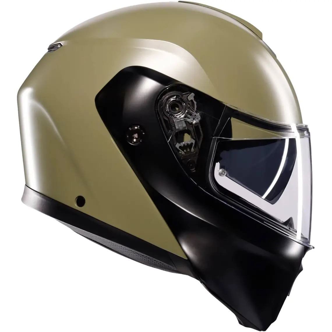 Agv Streetmodular Mono Matt Black Çene Açılır Kask