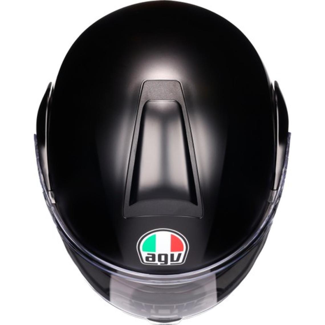 Agv Streetmodular Mono Matt Black Çene Açılır Kask