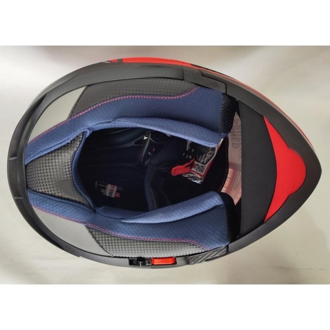 Mt Kask Atom Sv Adventure Mat Kırmızı Açılır Kask Güneş Vizörlü
