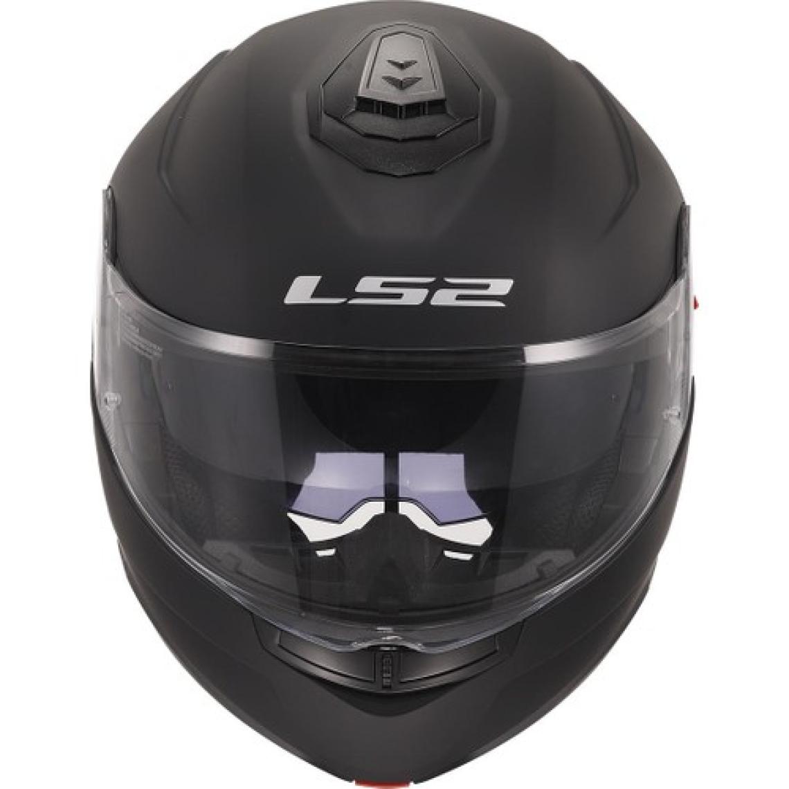 Ls2 Strobe 2 Çeneden Açılır Kask (Mat Siyah)