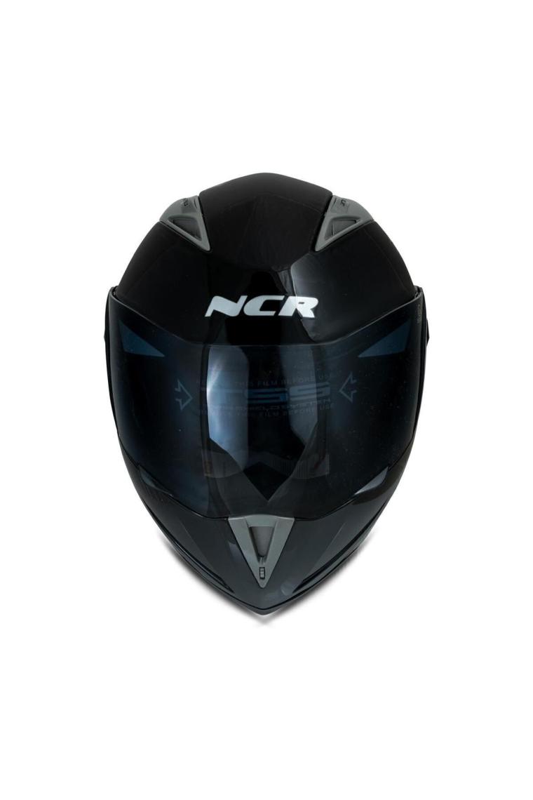 Ncr Çene Açılır Kask Vizörlü Mat Siyah Xl Beden Ece Belgeli
