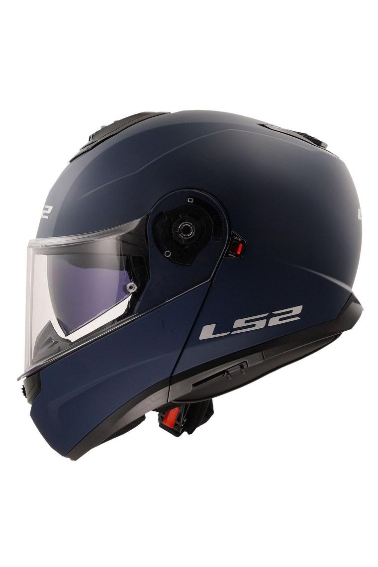 Ls2 Strobe 2 Mat Navy Mavi Çene Açılır Motosiklet Kaskı