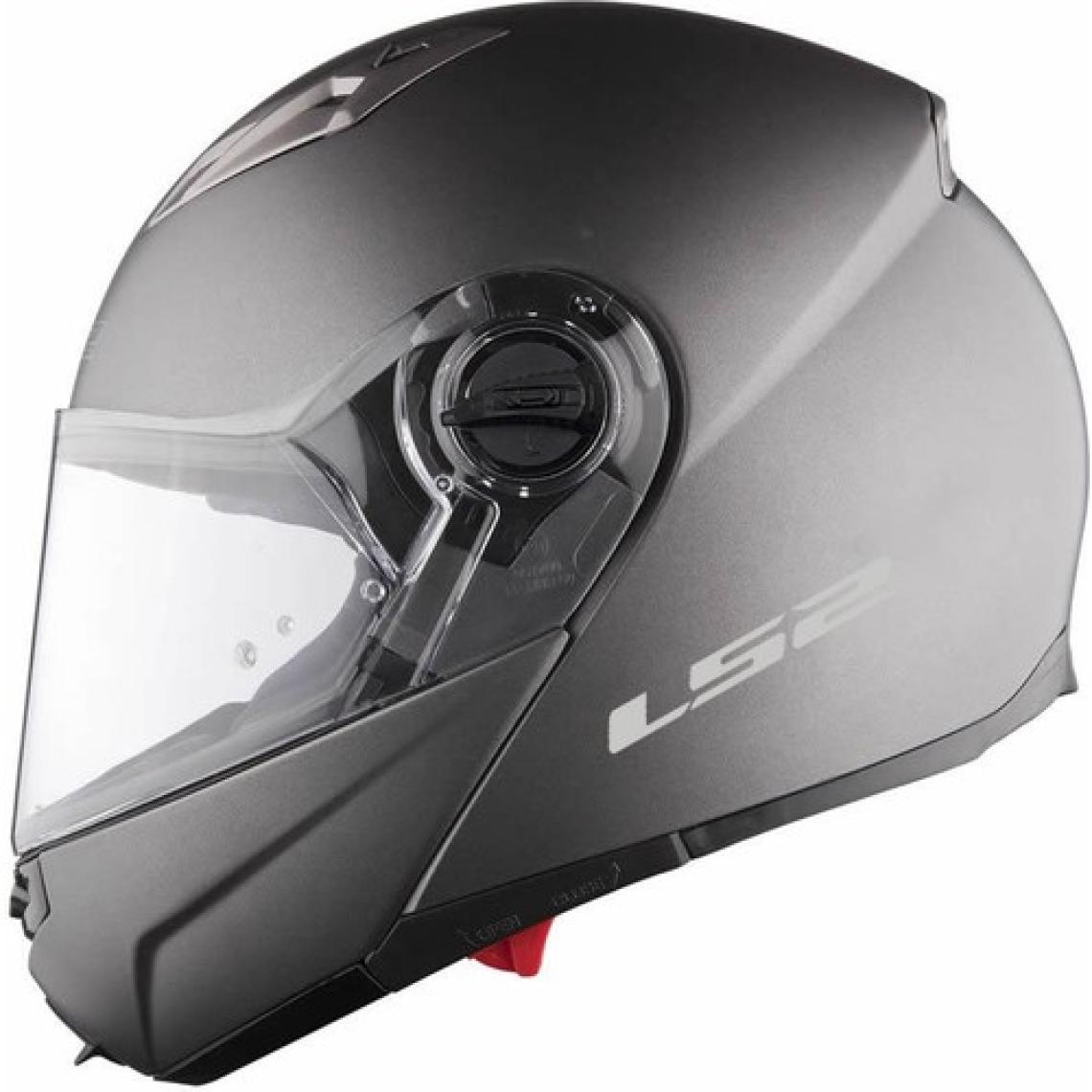 Ls2 Guroni Mat Titanium Kask