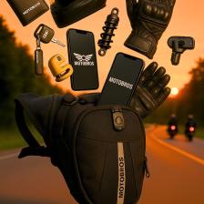 Motobros Premium Su Geçirmez Özel Motosiklet Bacak Çantası