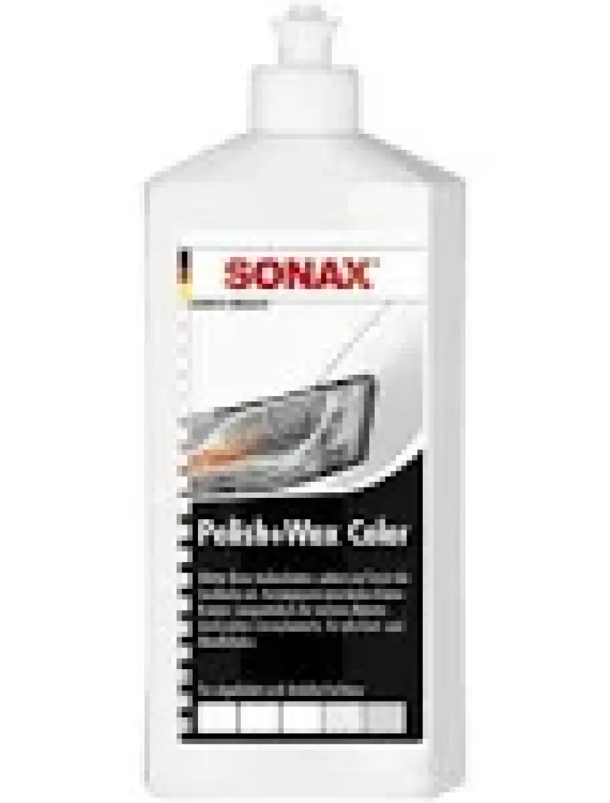 Sonax Renkli Nano Parlatıcı ve Koruyucu Cila Beyaz 500 ml