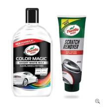Turtle Wax Renkli Cila Beyaz ve Turtle Wax Çizik Giderici Pasta