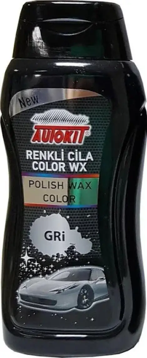 Autokit Renkli Likit Cila Gri