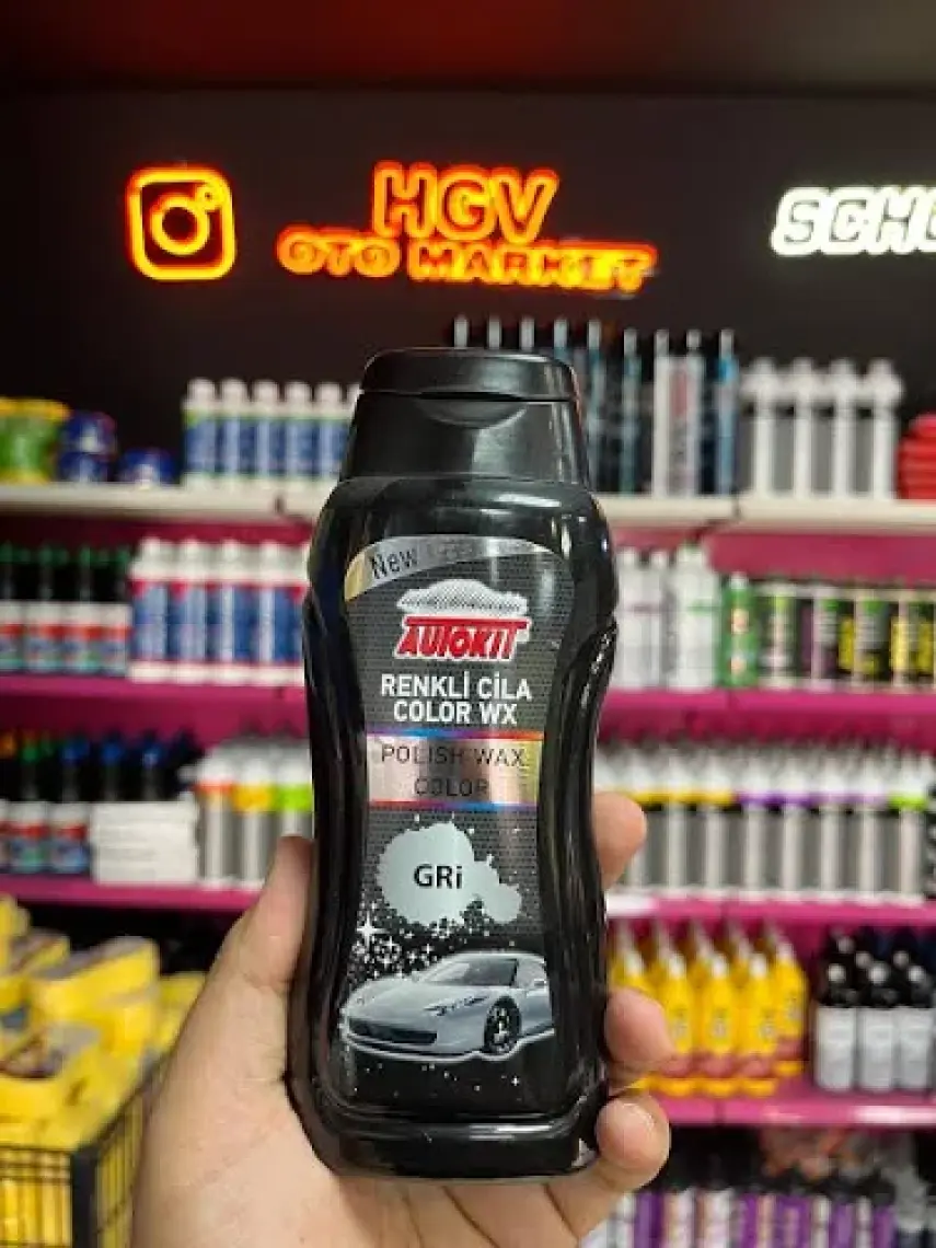 Autokit Renkli Likit Cila Gri