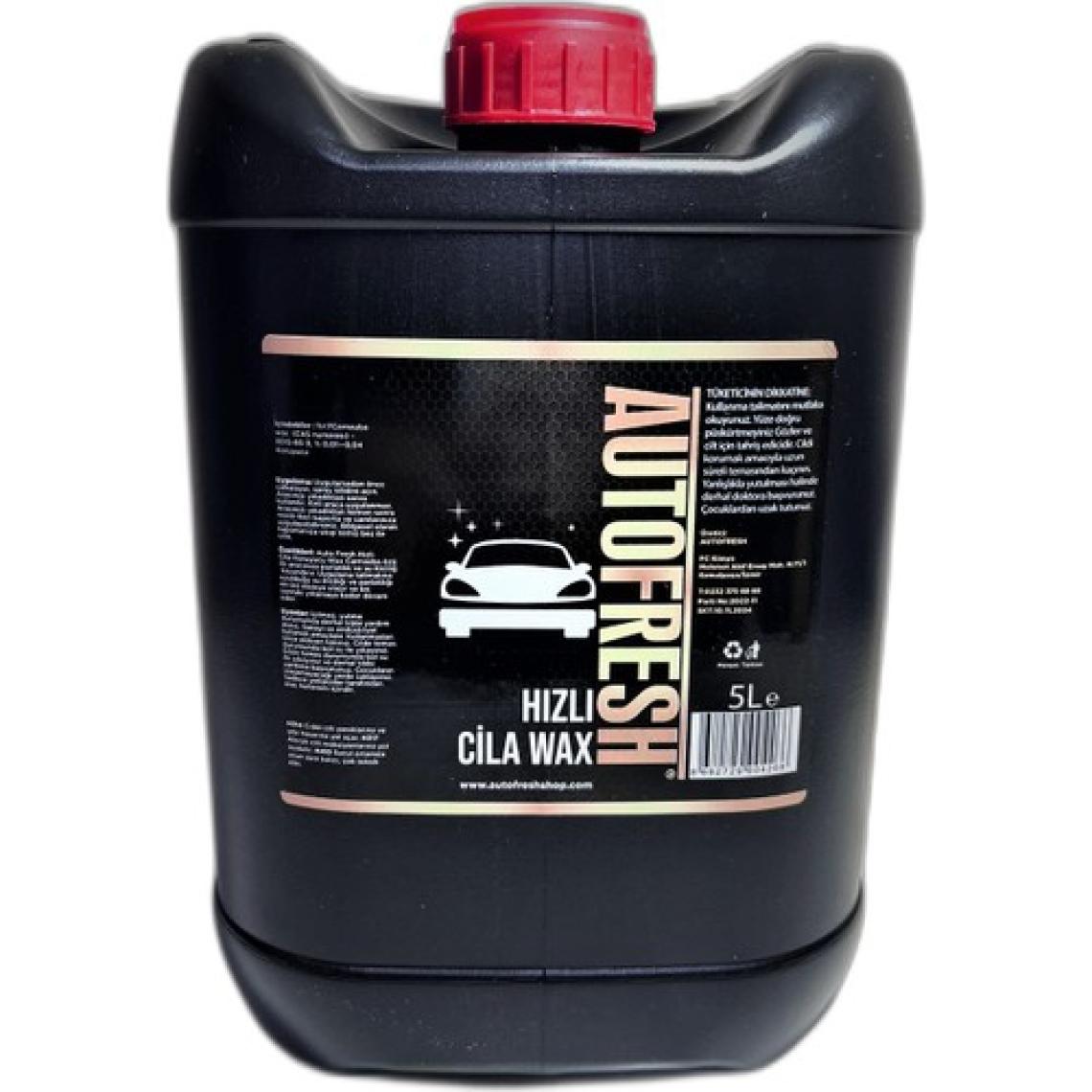 Auto Fresh Autofresh Hızlı Cila Seramik Etkili Oto Parlatıcı Koruyucu Carnuaba Wax 5 kg
