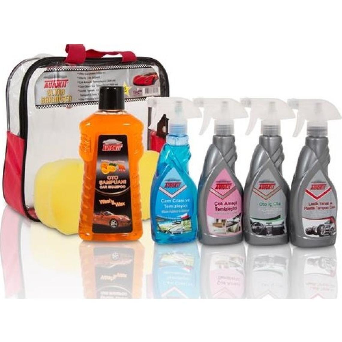 Autokit Oto Temizlik Seti 6 Parça