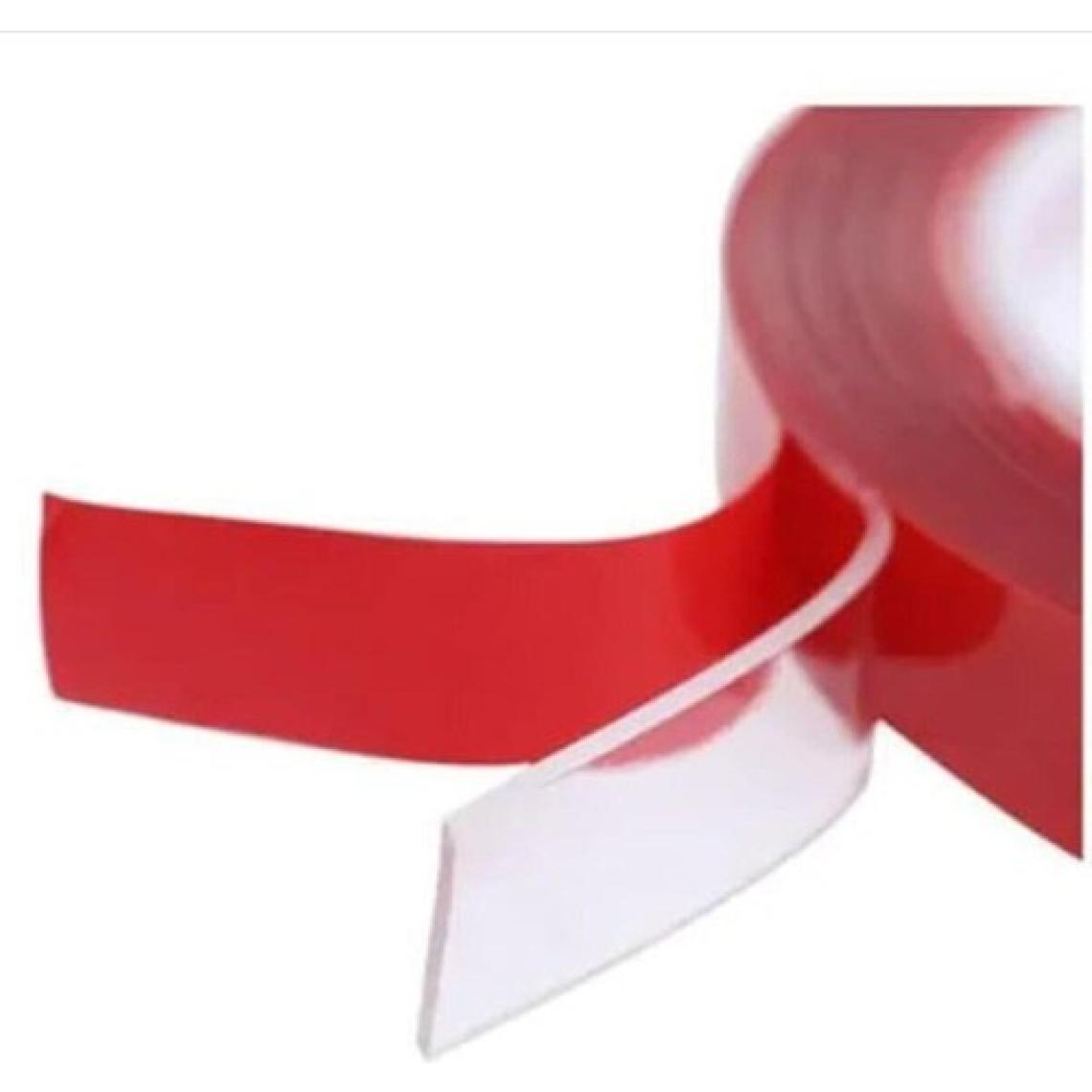 Leader Çift Taraflı Bant Silikonlu Şeffaf 10MMX5MT