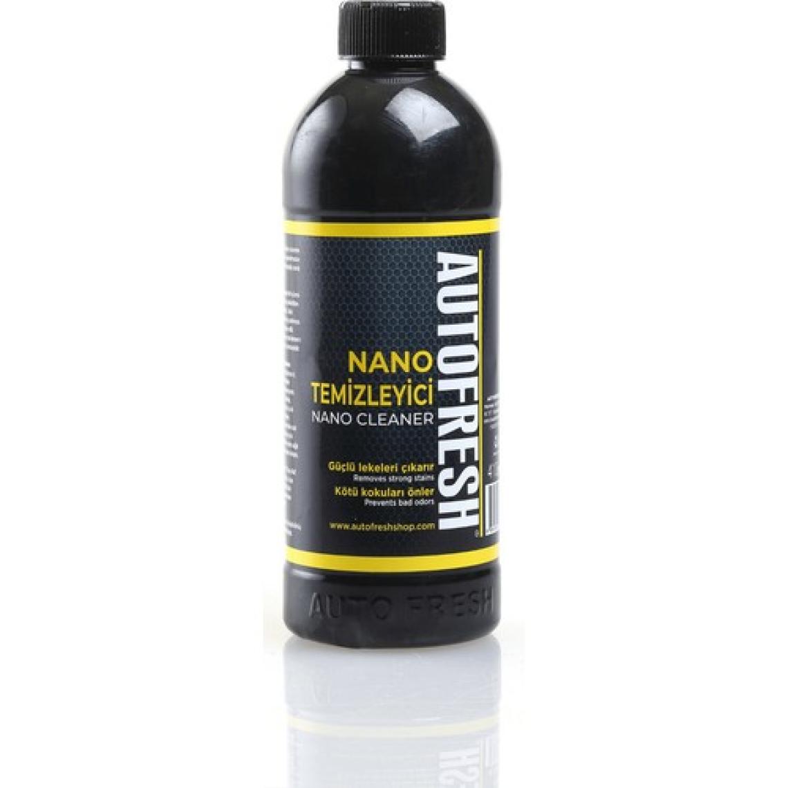 Auto Fresh Autofresh Nano Temizleyici 410 ml Detaylı Araç Genel Temizleyici Mikrofiber Bez Hediyeli