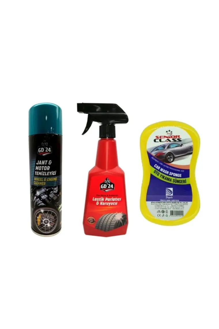 GD24 Jant&motor Temizleyici Köpük+Lastik Parlatıcı