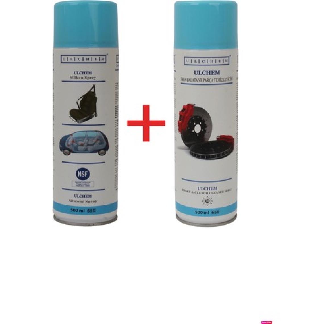 Ulchem Silikon Sprey & Balata Temizleyici Sprey 500 ml