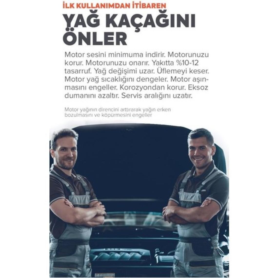 BoostUp 2+1 Paket Bor Motor Yenileyici Koruyucu Onarıcı 600ml