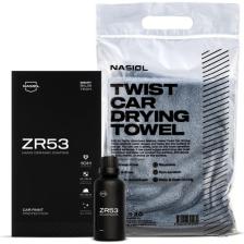 Nasiol-SET 16-ZR53 Araç Nano Seramik Kaplama,Boya Koruma ve Araç Kurulama Havlusu Seti