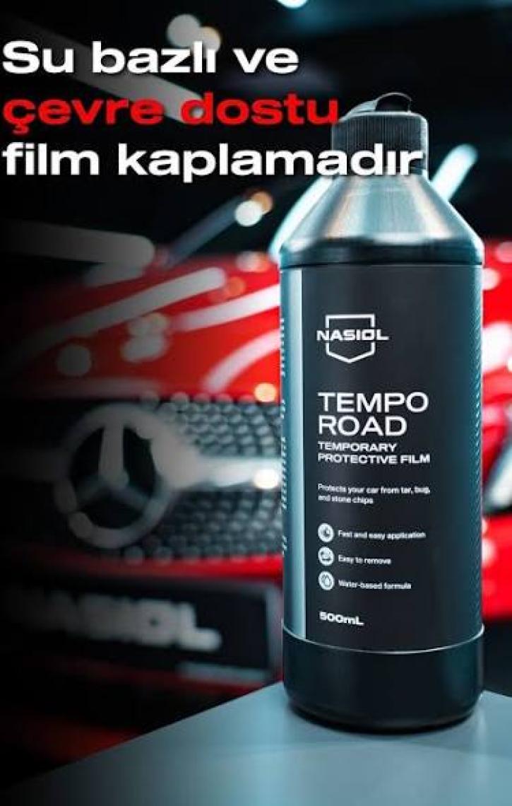 Nasiol Temporoad Geçici Araç Yüzeyi Koruyucu Sıvı Film-Geçici Boya Koruma-500ml-Leke,Böcek Koruyucu