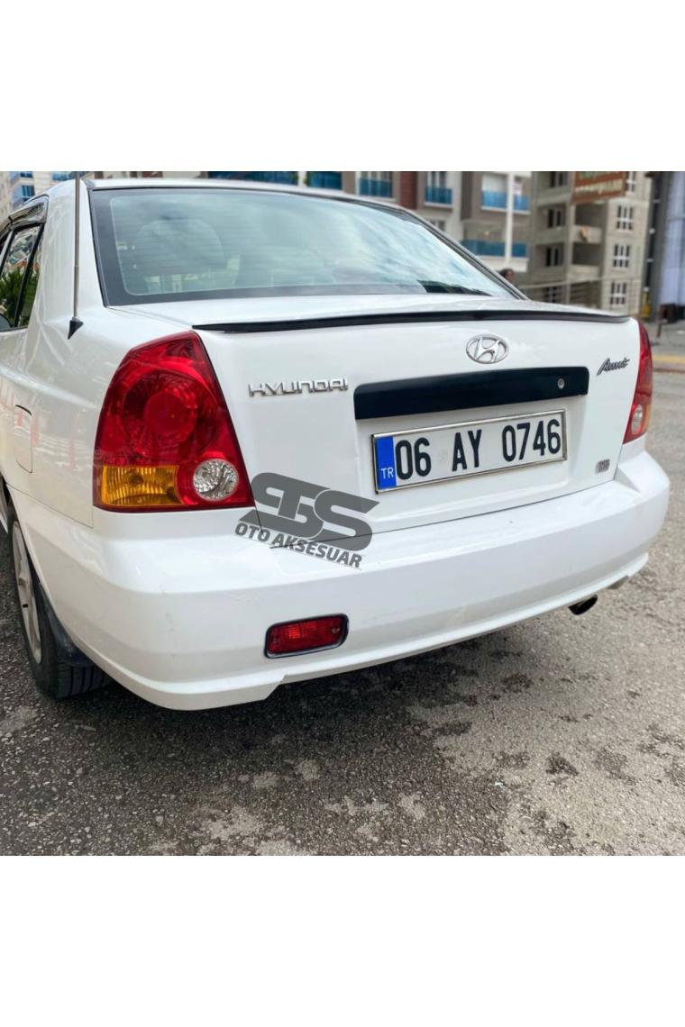 Hyundai Accent Admira Milenyum Bagaj Üstü Spoiler Piano Black Bagaj Üstü Spoyler