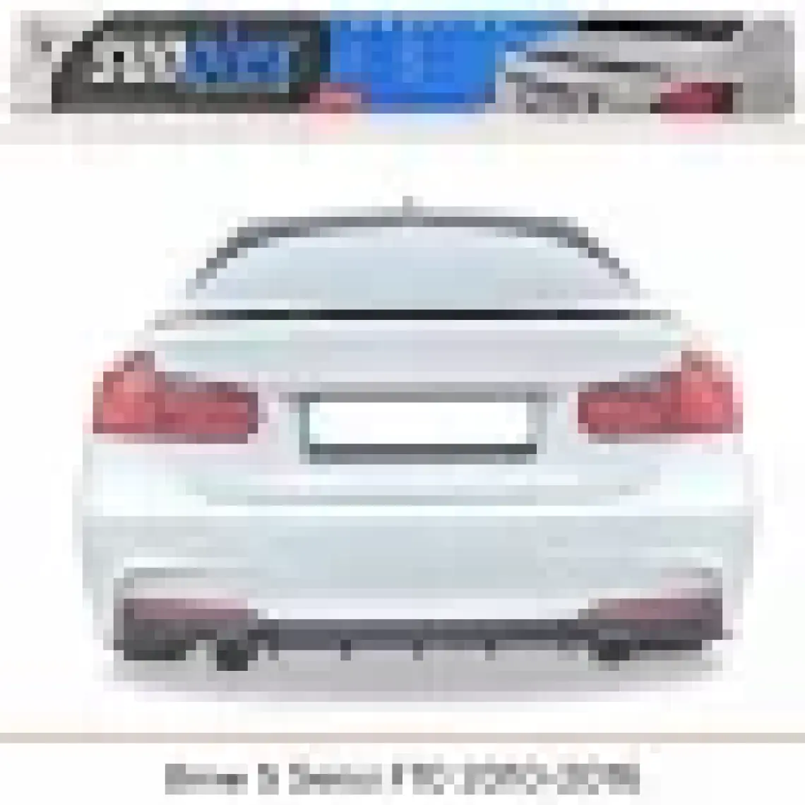 Sunplex Bmw 5 Serisi F10 2010-2016 Spoiler Bagaj Çıtası Piano Black