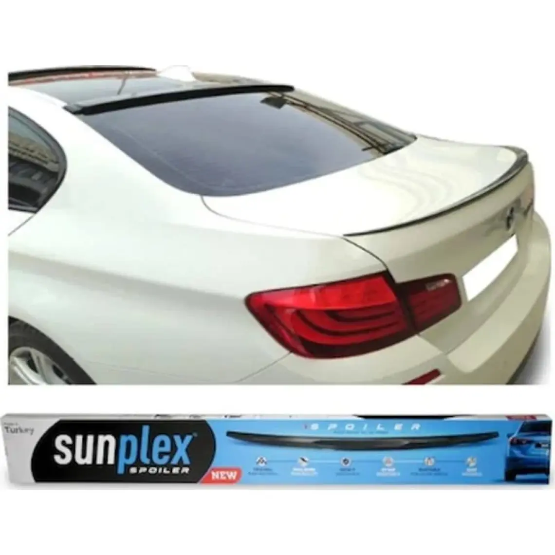 Sunplex Bmw 5 Serisi F10 2010-2016 Spoiler Bagaj Çıtası Piano Black
