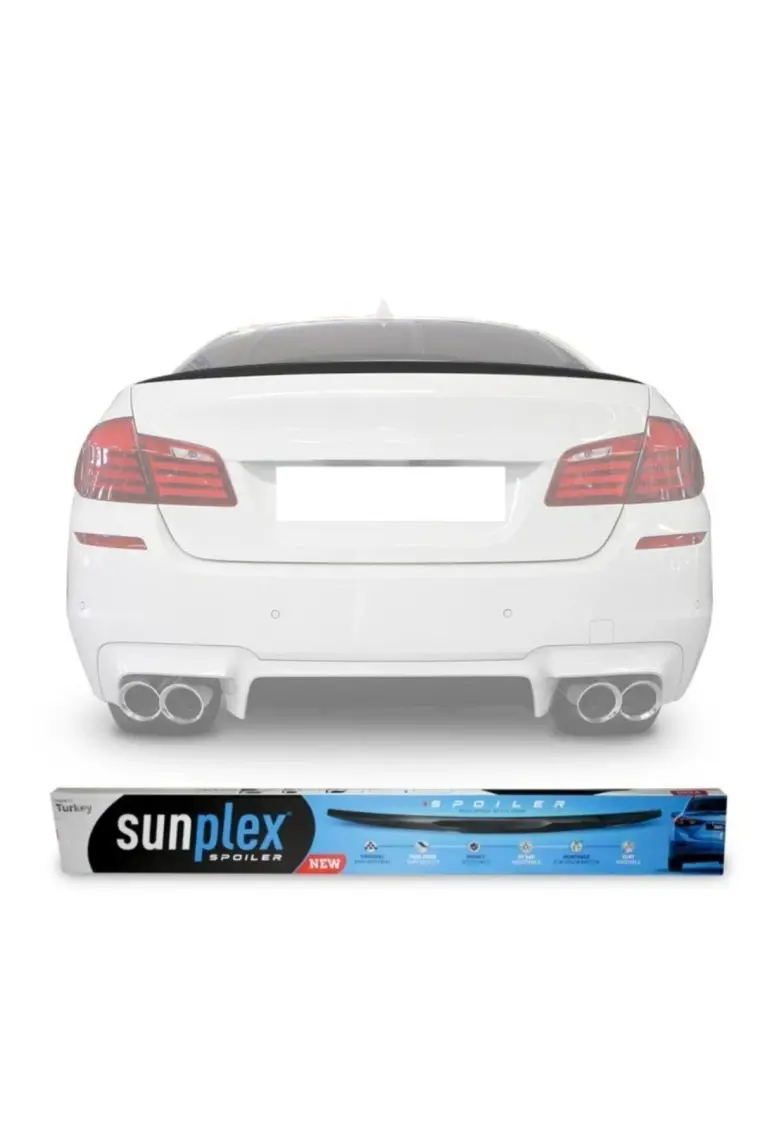 Sunplex Bmw 5 Serisi F10 2010-2016 Spoiler Bagaj Çıtası Piano Black