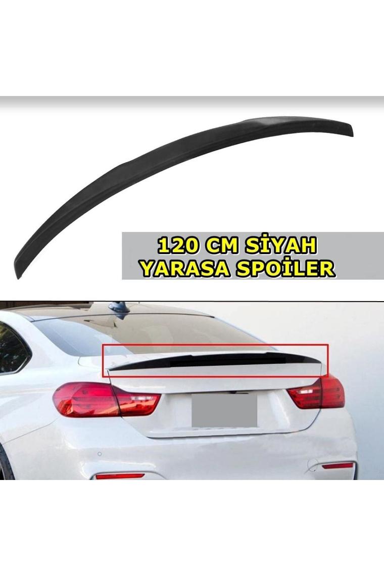 Tiger Marketing Fıat Egea Uyumlu Siyah Yarasa Spoiler 120 cm