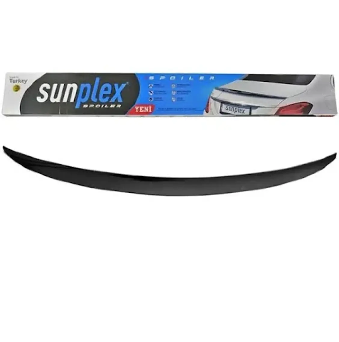 BTM Otomotiv Hyundai Accent Blue Bagaj Üstü Spoiler Piano Black
