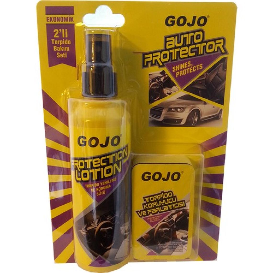 Gojo 2'li Araç Bakım Seti (Temizlik Süngeri + Torpido Sütü)