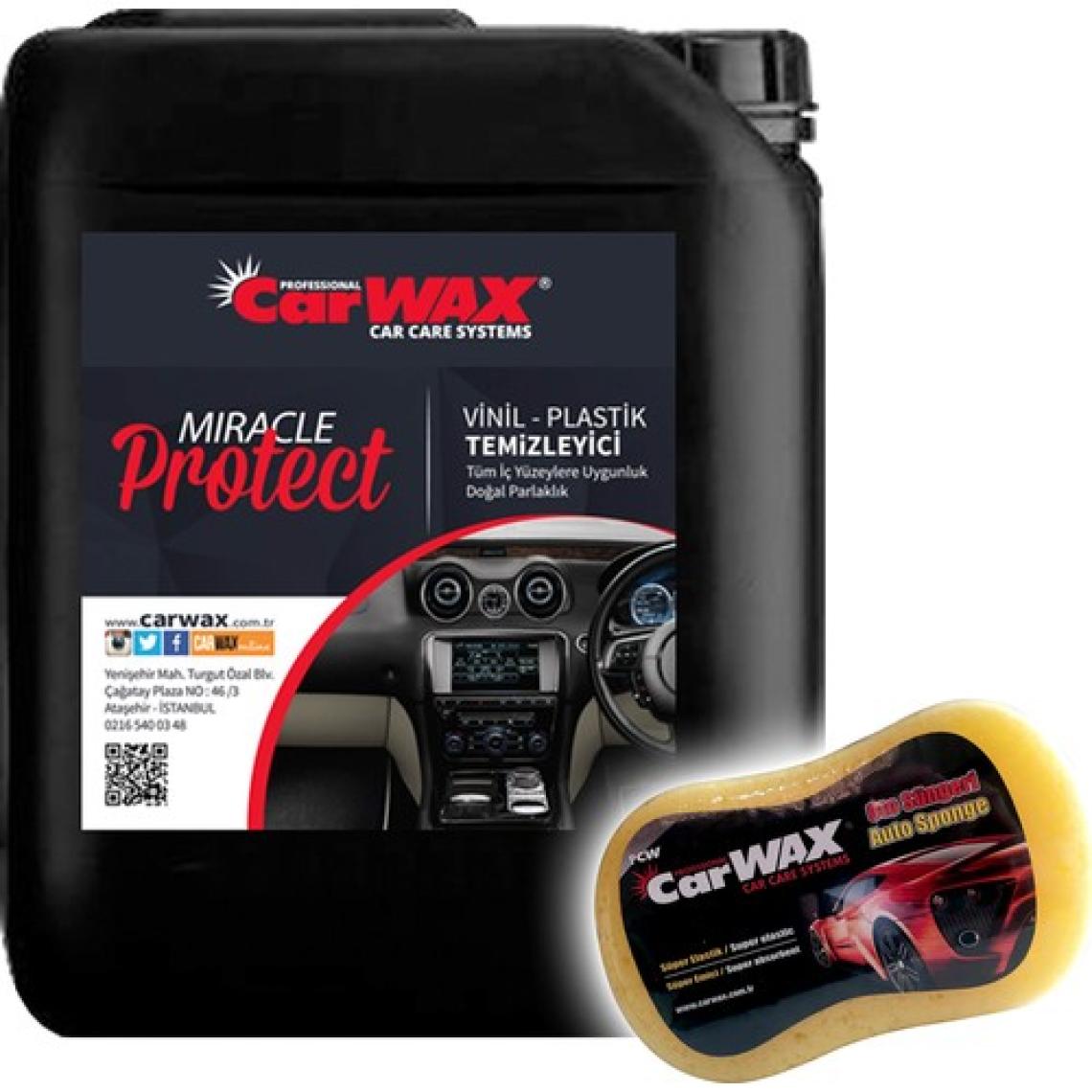 Carwax Torpido Parlatıcı Miracle Protect 5 kg Uygulama Süngeri