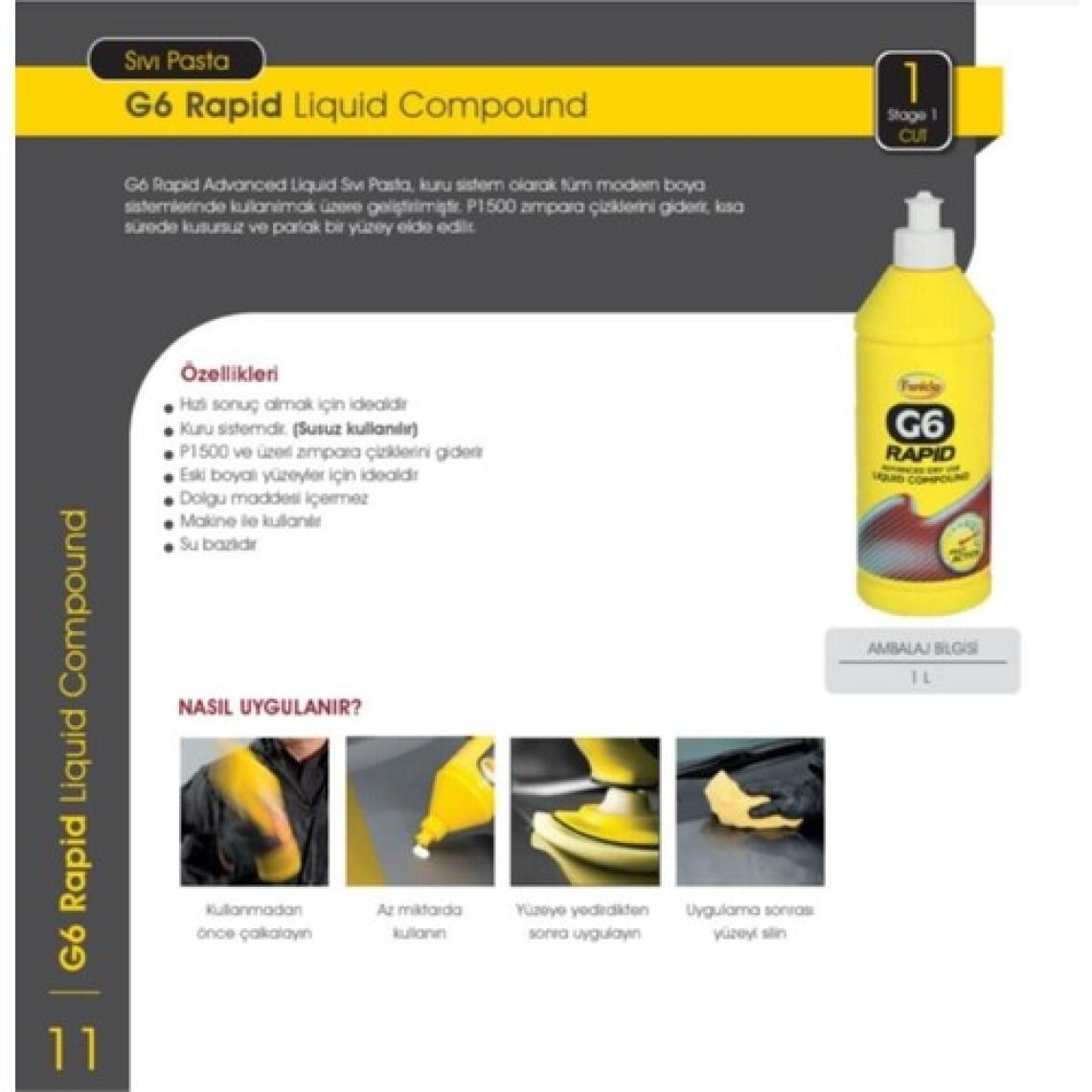 Farecla G6 Rapıd Pasta 1 kg