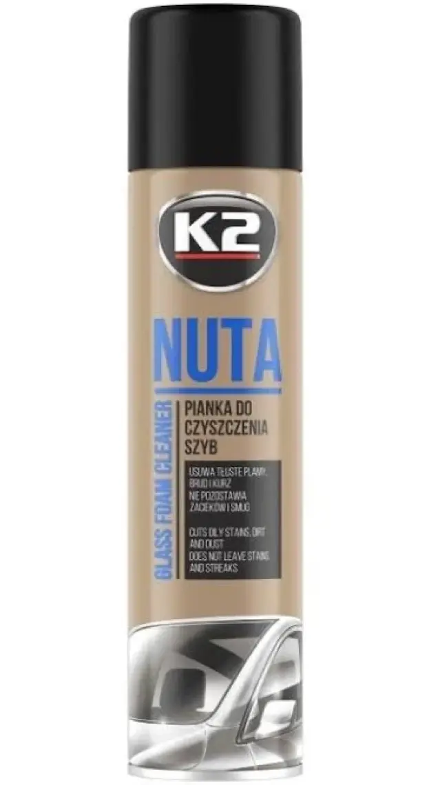 K2 Nuta Cam Temizleme Köpüğü 600ML