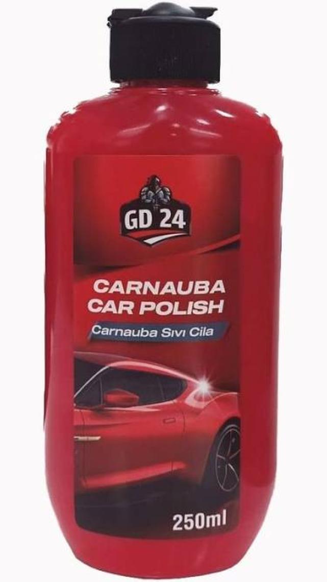 GD24 Carnauba Sıvı CILA-250 ml (Cila Bezi Hediyeli)