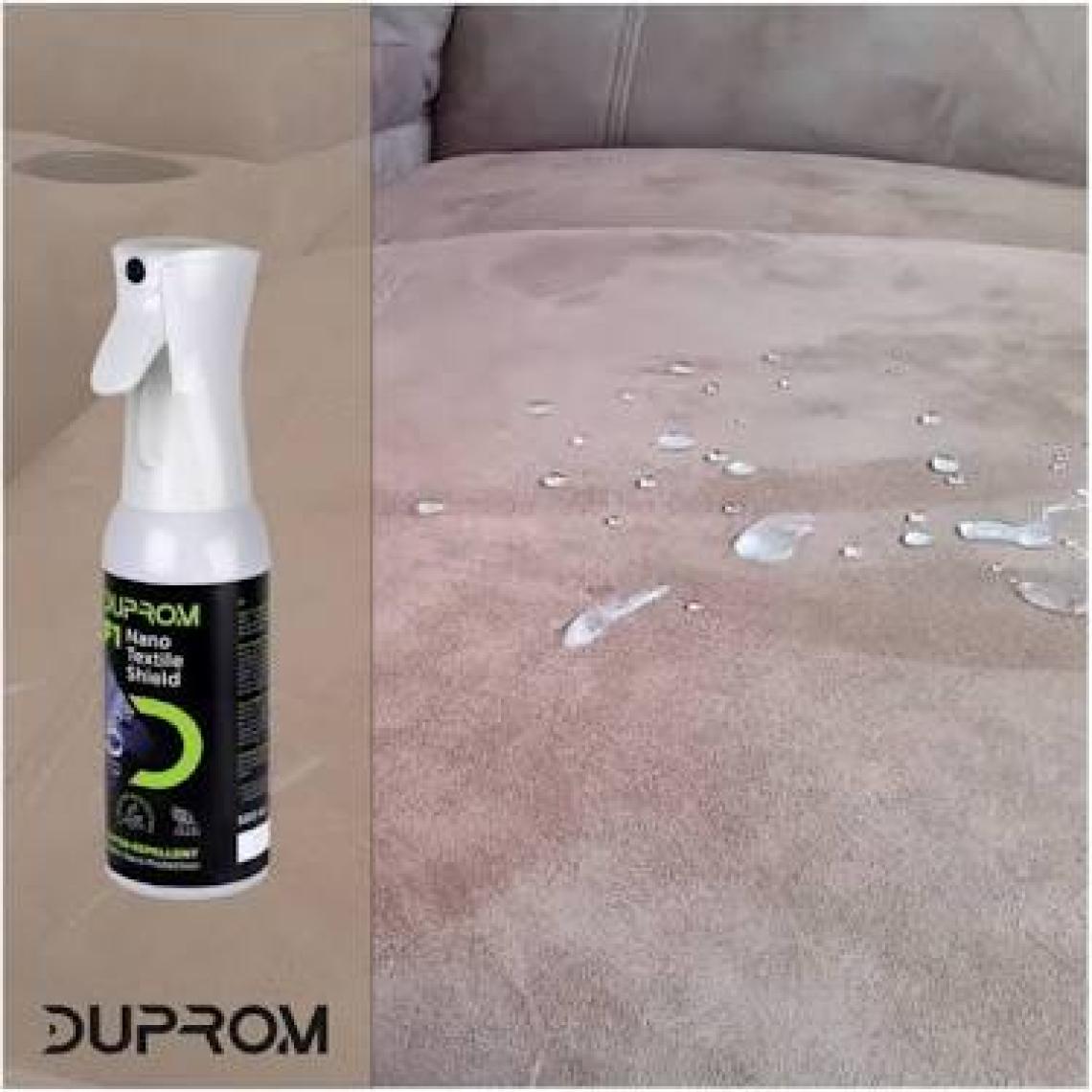 Duprom F1 Nano Textile Shield - Su İtici - Elbise, Ayakkabı, Ceket, Araç ve Tüm Tekstil Yüzeyler 500 ml