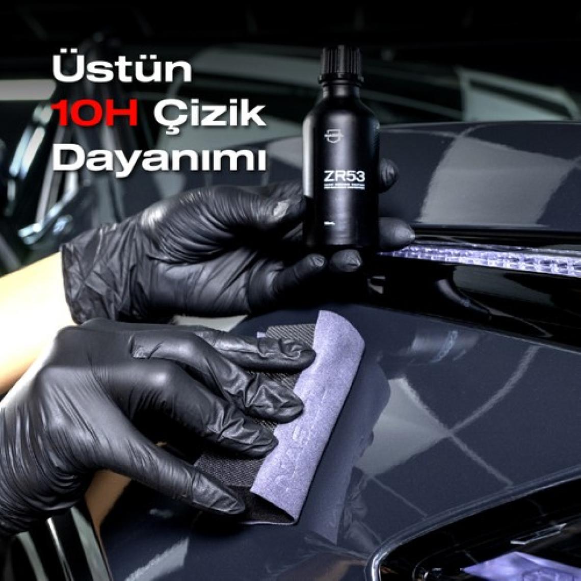 Nasiol ZR53 Araç Nano Seramik Kaplama Ve Boya Koruma-50 mL-3 Yıl Etkili-10H-Profesyonel Bakım