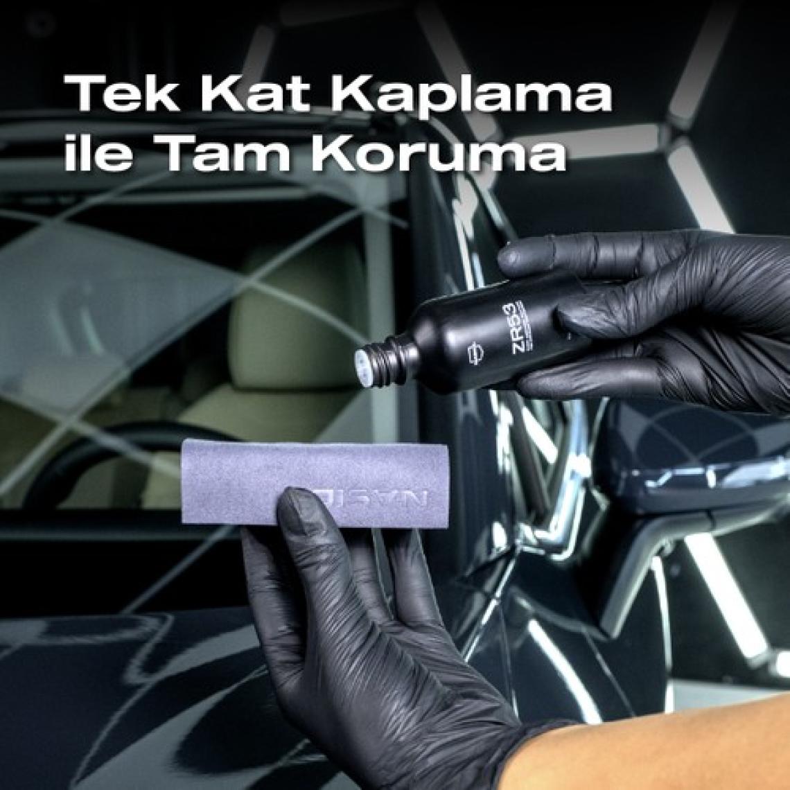 Nasiol ZR53 Araç Nano Seramik Kaplama Ve Boya Koruma-50 mL-3 Yıl Etkili-10H-Profesyonel Bakım