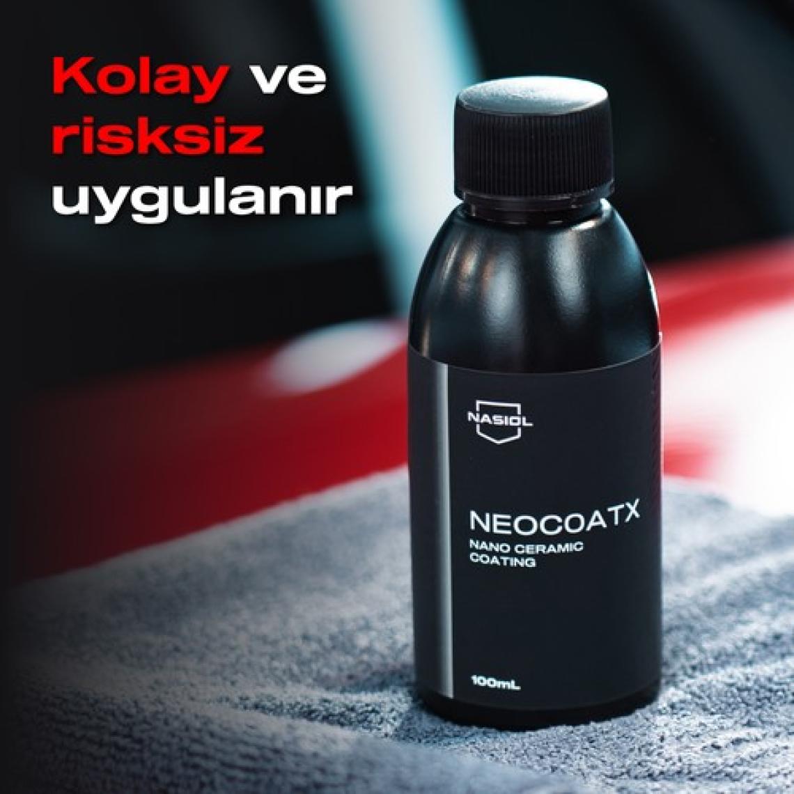 Nasiol NeoCoatX Araç Nano Seramik Kaplama Ve Boya Koruma-100 mL-1 Yıl Etkili-5 Araca Kadar Kaplama
